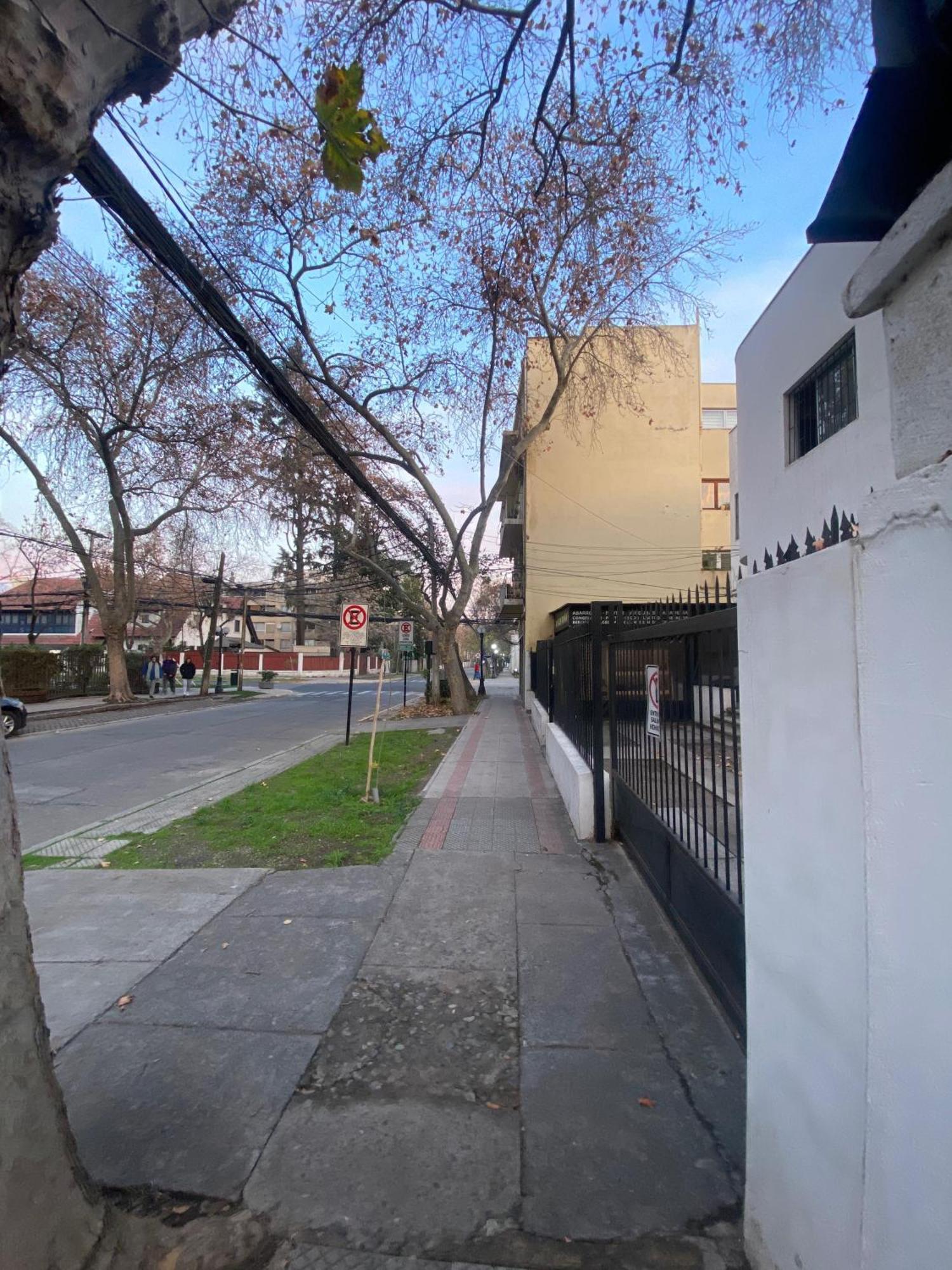 Departamento En Providencia Casa Roman Santiago Buitenkant foto